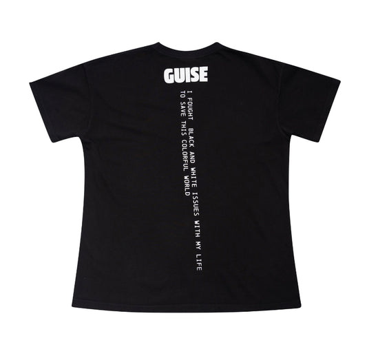Malcom X Globe T-Shirt (Black)